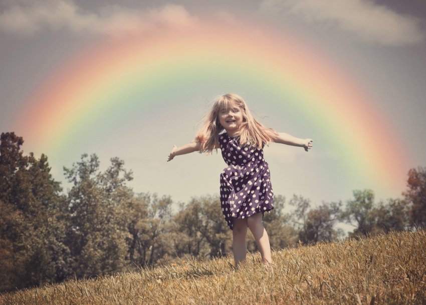 Learn from a Rainbow Child